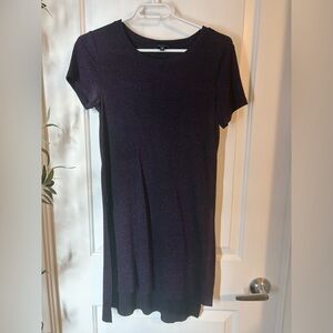 George Deep Purple Glitter Dress